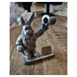 1991 Ricker Pewter Rabbit Figurine 1991 Ricker Pewter Rabbit Figurine