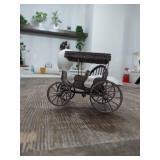 Decorative Metal Horse Carriage Model Decorative Metal Horse Carriage Model