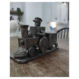Cast Iron Steam Locomotive Bookends Cast Iron Steam Locomotive Bookends