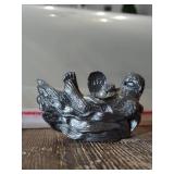 Karl Risker 1995 Metal Bird Sculpture Karl Risker 1995 Metal Bird Sculpture