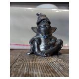 Cast Iron Wizard Gnome Figurine Cast Iron Wizard Gnome Figurine