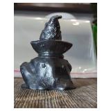 Cast Iron Wizard Gnome Figurine Cast Iron Wizard Gnome Figurine