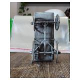 Miniature Metal Horse-Drawn Farm Wagon Miniature Metal Horse-Drawn Farm Wagon