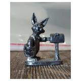 1988 Pewter Rabbit Mail Carrier Figurine 1988 Pewter Rabbit Mail Carrier Figurine