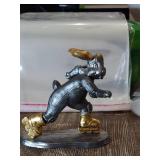 Roller Skating Hippo Figurine Roller Skating Hippo Figurine