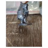 1989 Pewter Lucky Monopoly Cat Token 1989 Pewter Lucky Monopoly Cat Token