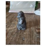 1996 Ricker Pewter Penguin and Rabbit Figurine 1996 Ricker Pewter Penguin and Rabbit Figurine
