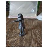 Cast Iron Flute Player Figurine Cast Iron Flute Player Figurine