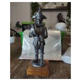Pewter Renaissance Court Jester Figurine Pewter Renaissance Court Jester Figurine