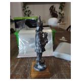 Pewter Renaissance Court Jester Figurine Pewter Renaissance Court Jester Figurine