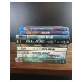 Action Movie DVD Collection - John Wick & Bourne Series Bundle Action Movie DVD Collection - John Wick & Bourne Series Bundle