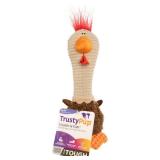 TrustyPup Long Neck Rowdy Rooster with Chew Guard Dog Toy - Retail: $8