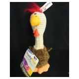 TrustyPup Long Neck Rowdy Rooster with Chew Guard Dog Toy - Retail: $8