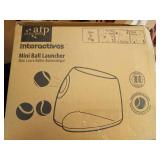 AFP Automatic Dog Ball Launcher Interactive Puppy Pet Ball Thrower Machine for Small and Medium Size Dogs  3 Balls Included (Mini-New) - Retail: $192