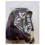 Animire Service Dog Harness and Leash Set, XS, Purple, with 10 Patches, Reflective, for Small Dogs - Retail: $22