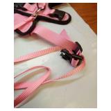 Rabbitgoo Pink Pet Harness and Leash Set Small - Retail: $15