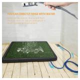 Dog Grass Mat,Pet Toilet,Dog Potty Grass,Drainage Pet Toilet,Replace Pet Toilets,Suitable for The Vast Majority of Dogs and Cats.25 * 20 * 2 in - Retail: $59