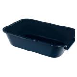 Blaucasa 2 Pack Extra Large Dog Litter Box Pan Tray (ABS Material), Low Entry Jumbo Senior Litter Boxes for Multiple Kitten Big Cats, Pet Safe Indoor Dog Potty (Dark Blue, 20\" L x 15\" W) - Retail: $