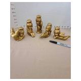 MCM cherub Christmas angels