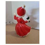 Vintage hand painted Norcrest angel figurine from Japan, 5.25in tall