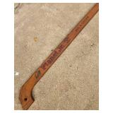 Vintage Planet Jr. No. 2 edger and a corn broom
