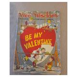 Vintage Disney Mickey Mouse paint box and book, plus Wee Wisdom book