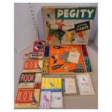 Vintage cards and games