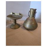 Vintage brass decor