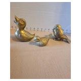 Vintage bird figurine collection