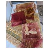Fringed textiles