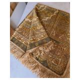 Fringed textiles