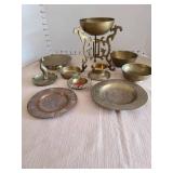 Vintage brass collection.