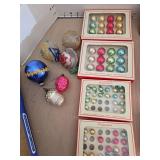 Vintage Christmas tree ornaments