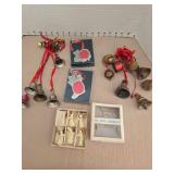 Vintage Christmas bells and more