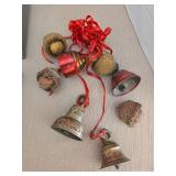 Vintage Christmas bells and more