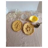 Mixed Kitchenware Collection with Cherub Wall Plaques