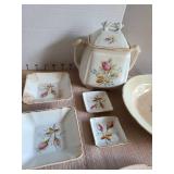 Edwards Bros Bavaria Pink Rose China pieces