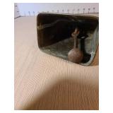 Early 1900s Brass Cow Bell, 6.5in tall