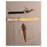 Decorative letter opener collection
