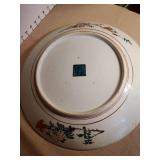 Hand-Painted Chinese Paradise Bird Decorative Plate