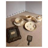 Vintage and antique porcelain, bisque, china pieces.