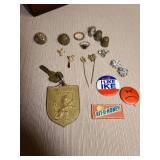 1950s Collectibles Lot with Burda Jewelry Box