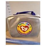 TY Beanie Babies membership case unopened, membership kit, wrapping paper, also unopened, and more