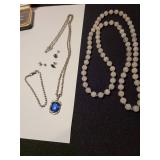 Jewelry, including Baltic Amber, Scrimshaw, Onyx cufflinks and tie tack