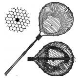 Telescopic Fishing Landing Net with Rubber Coating - Retail: $25