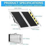 Portable Folding Wheelchair Access Ramp - Retail: $129