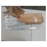 Clear Transparent Auto Open Umbrellas - Bulk Set - Retail: $89