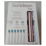 Soniclean Lux Electric Toothbrush with 6 Brush Heads - Retail: $89