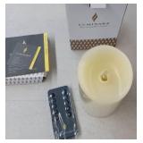 Luminara 4\" Flameless LED Candle with Remote - Retail: $29