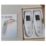 Homewell Essentials Non-Contact Infrared Thermometers - Set of 2 - Retail: $25